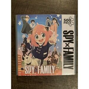 Spy x Family Puzzle 500 Pieces Sealed NIB Family Gift Puzzles Anime Teens Gifts